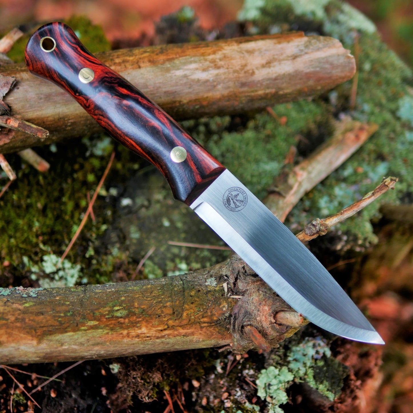 Explorer: 3V, Ironwood with Red G10 Liners