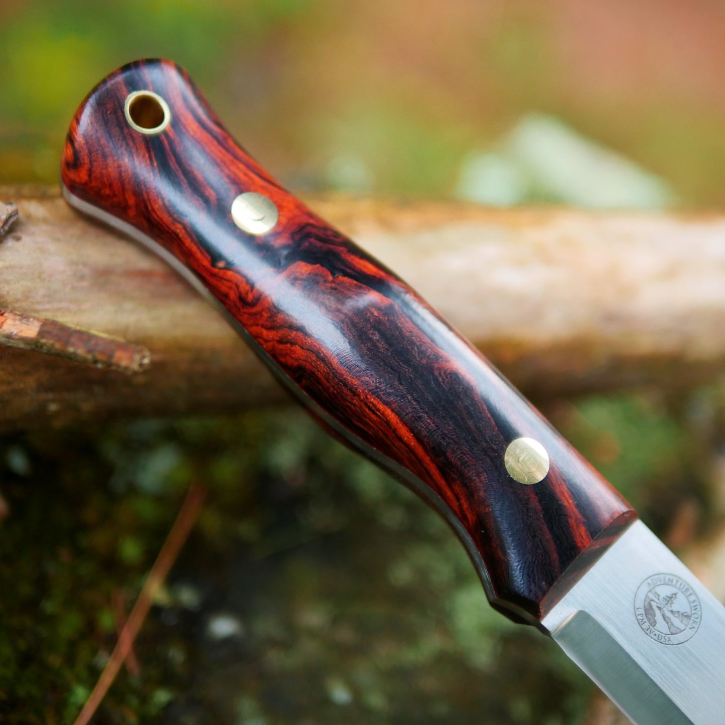 Explorer: 3V, Ironwood with Red G10 Liners
