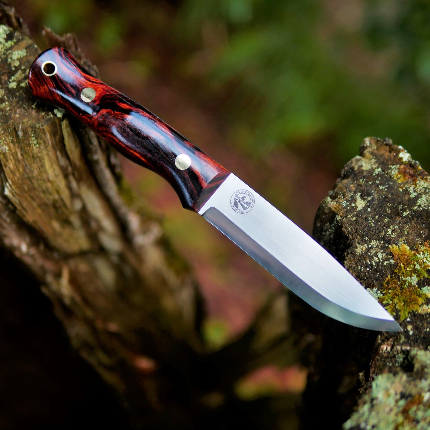 Explorer: 3V, Ironwood with Red G10 Liners