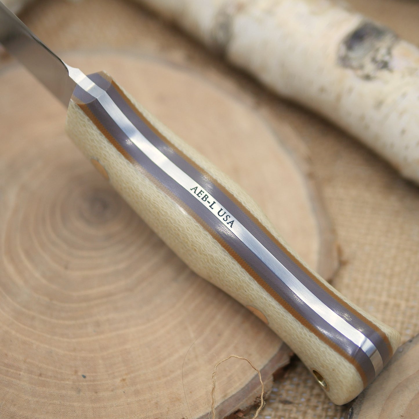 Explorer: Jute Micarta, Coyote & Earth Brown Liners
