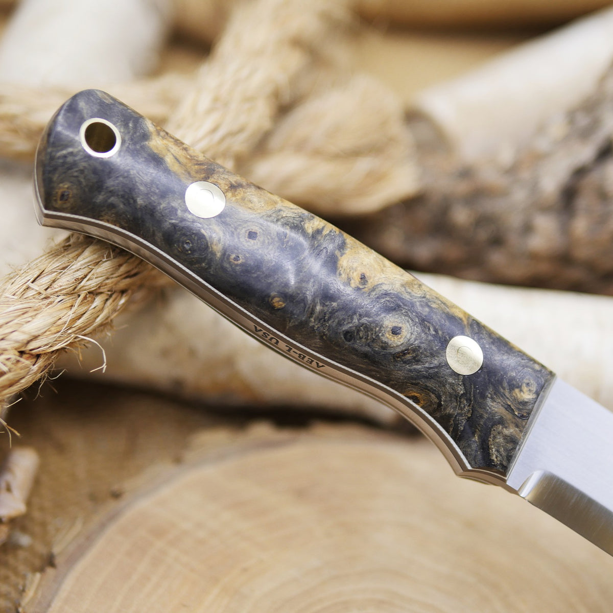 Classic: Buckeye Burl, Earth Brown & White Liners