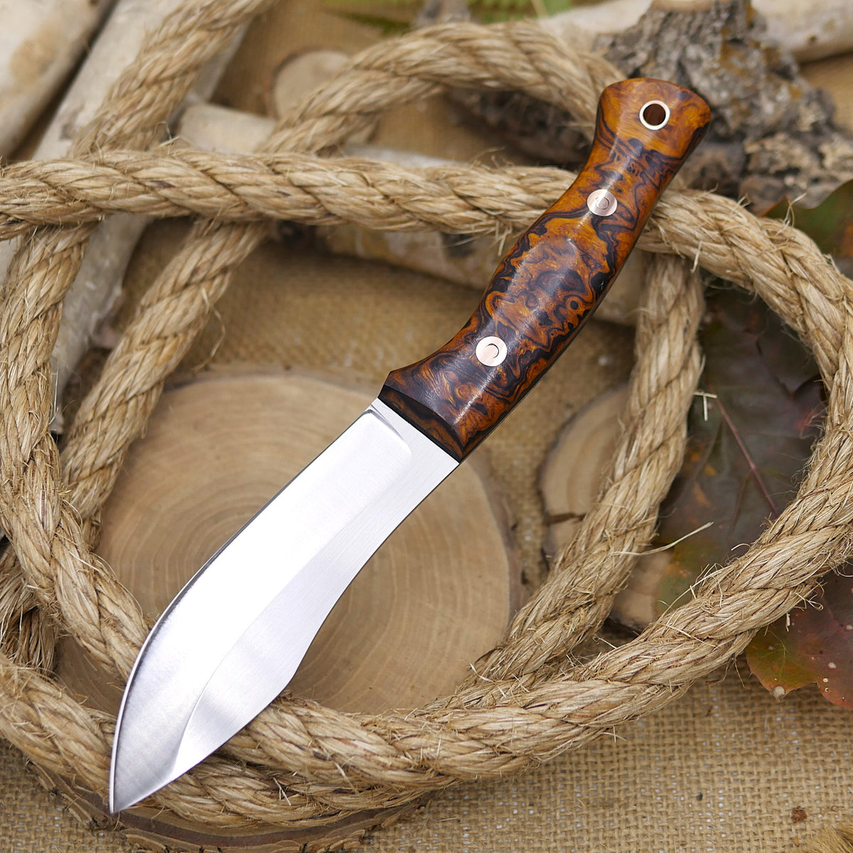 Guide: Ironwood Burl, Black G10