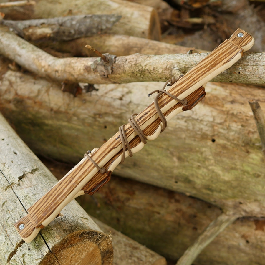 Lightweight Zebrawood & Pine Bucksaw