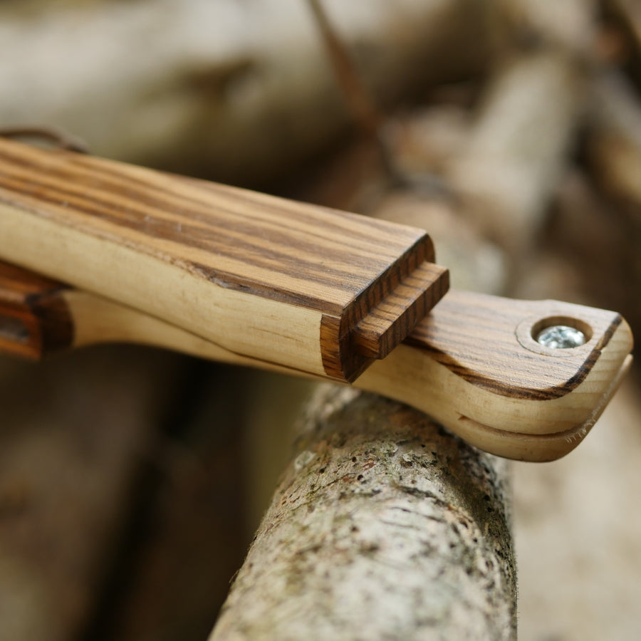 Lightweight Zebrawood & Pine Bucksaw