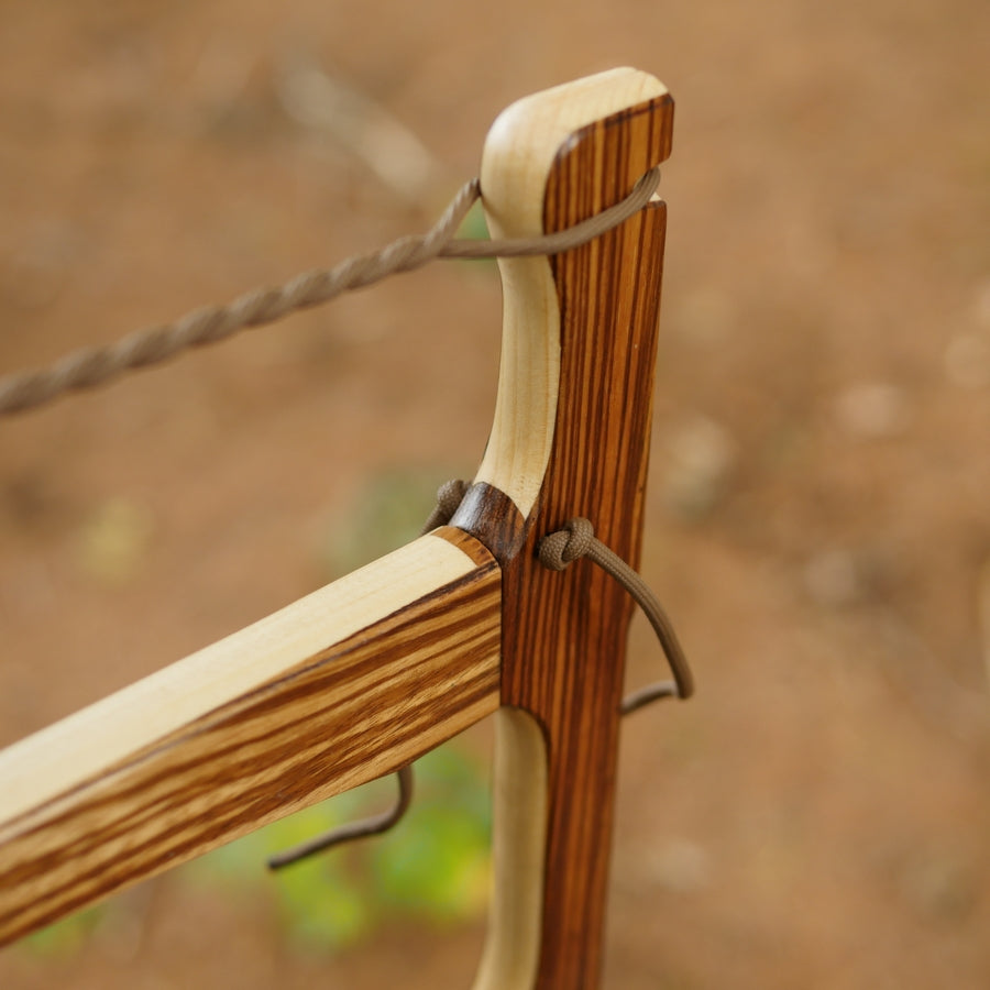 Lightweight Zebrawood & Pine Bucksaw