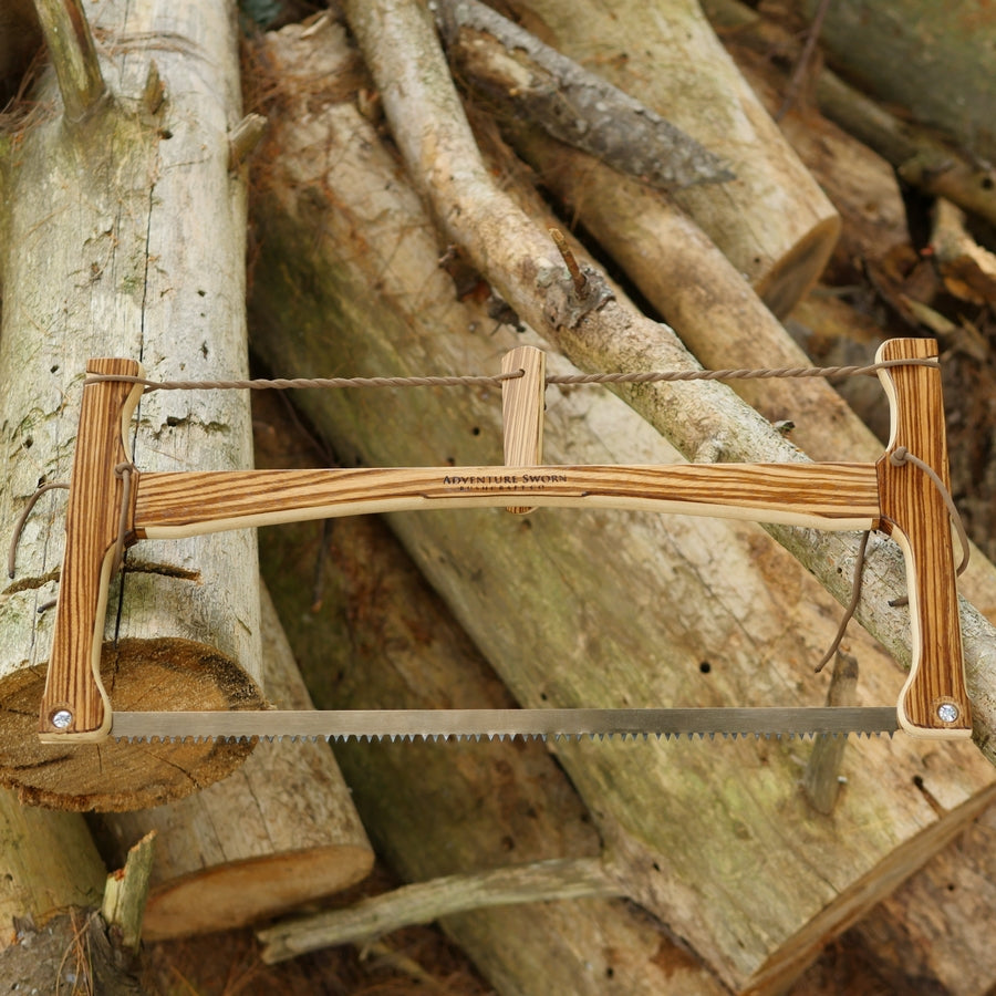 Lightweight Zebrawood & Pine Bucksaw