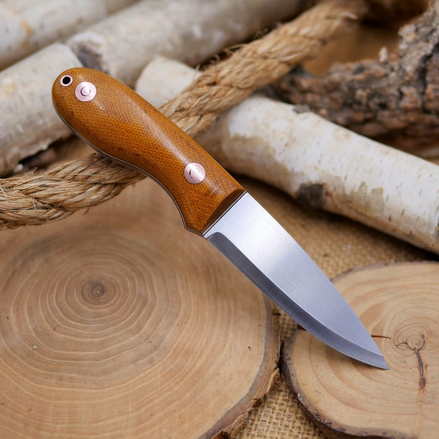 in stock] Walker: Aged Canvas Micarta & Copper – Adventure Sworn