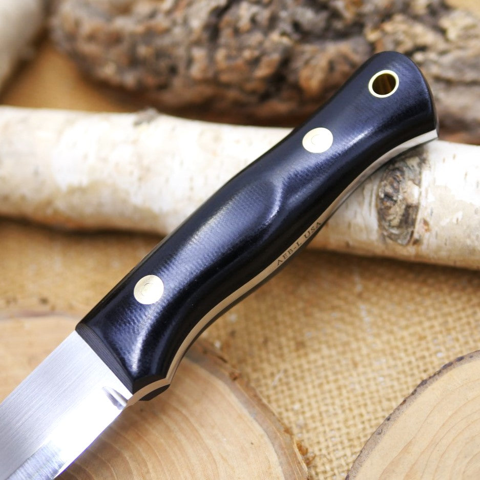 Classic: Black Canvas Micarta