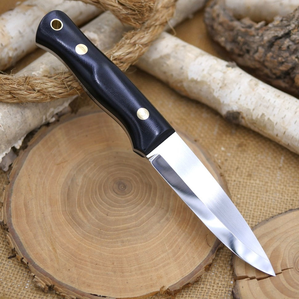 Classic: Black Canvas Micarta