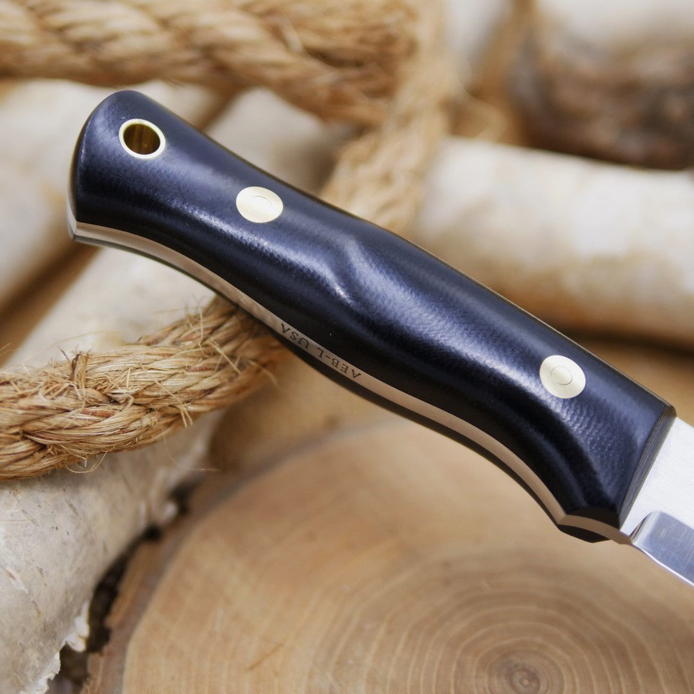 Classic: Black Canvas Micarta