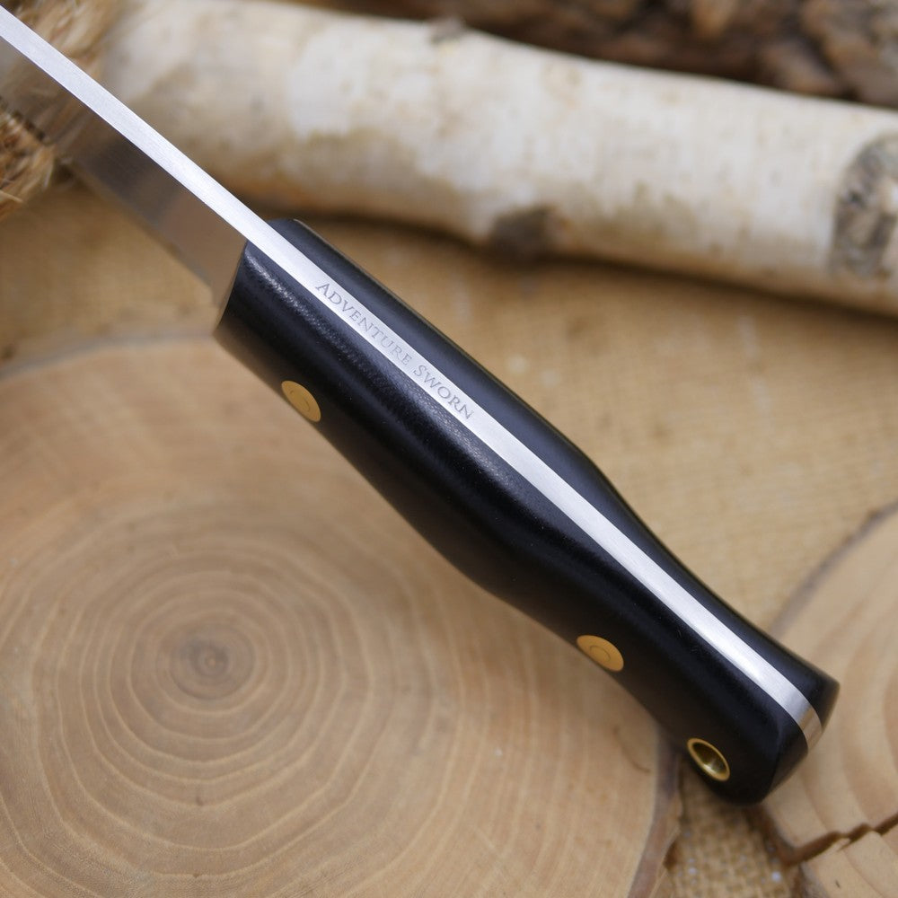 Classic: Black Canvas Micarta