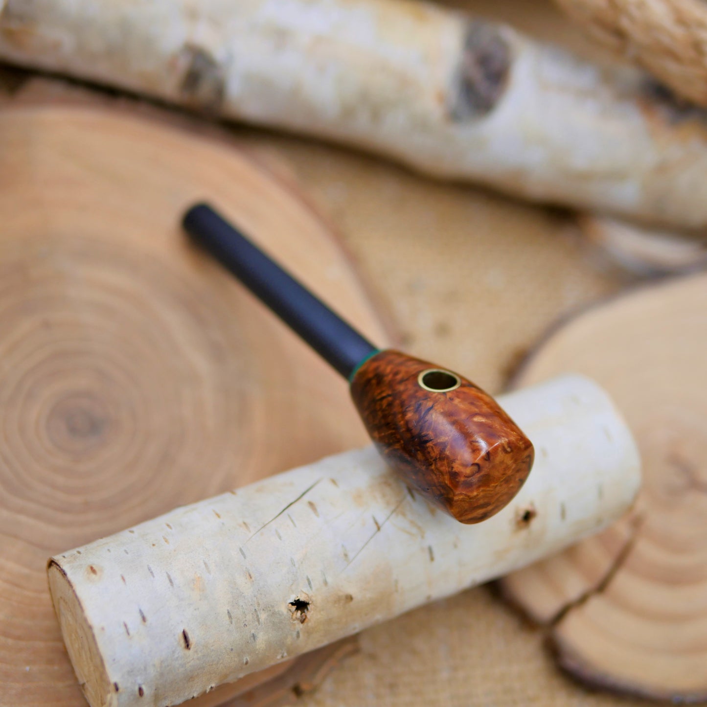 Firesteel: Karelian Birch & Kelly Green Liner