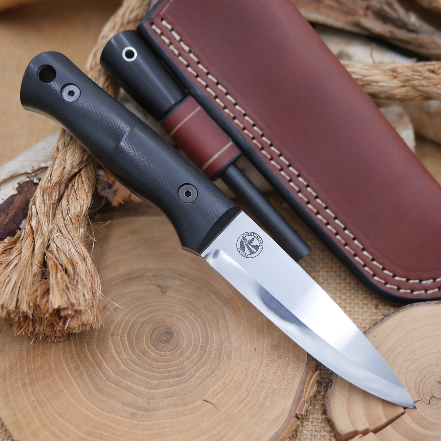 Classic: Black Richlite & Earth Brown G10