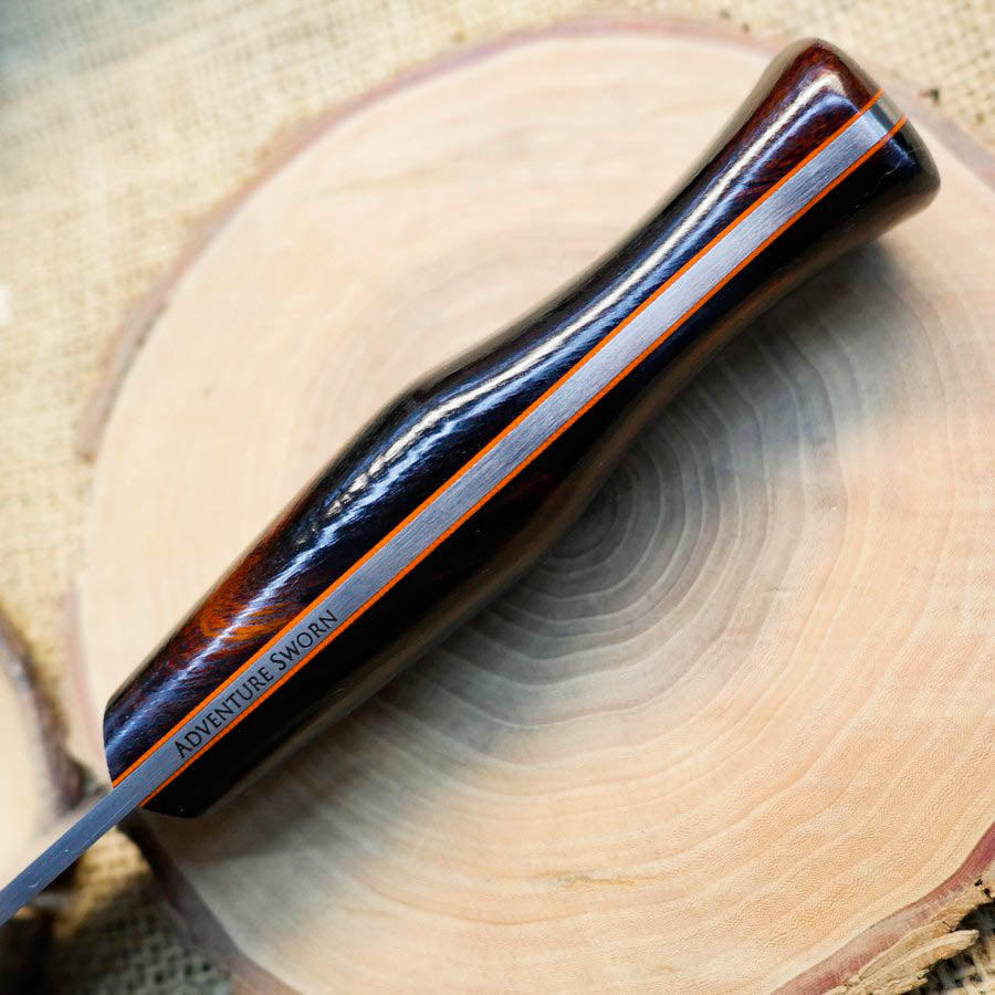 Explorer: CPM S35VN Ironwood & Hunter Orange G10