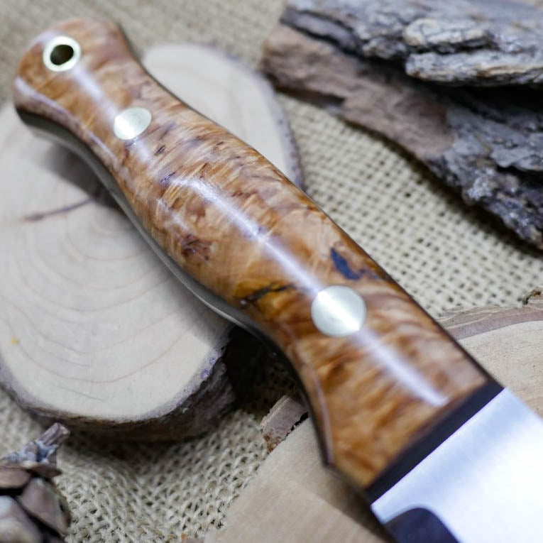 Explorer: CPM S35VN Karelian Birch & Double Liners