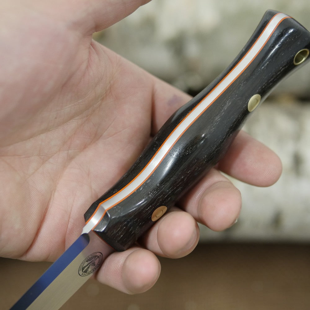 Mountaineer: Ancient Bog Oak & Orange G10