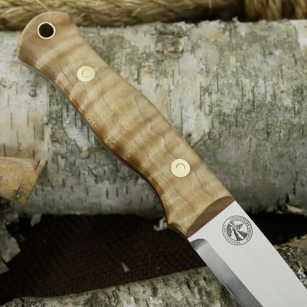 Mountaineer: Curly Maple & Cinnamon Red
