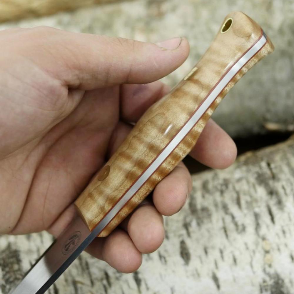 Mountaineer: Curly Maple & Cinnamon Red