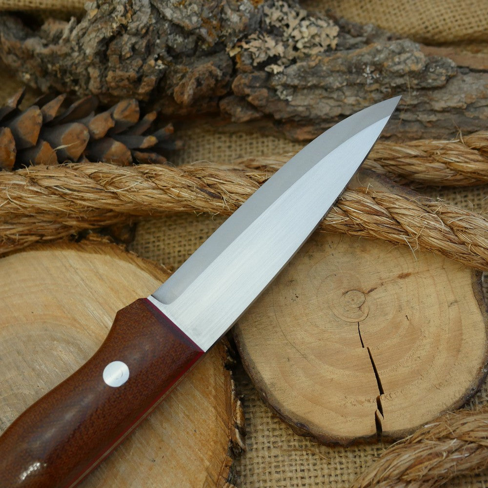 Classic: Natural Brown Canvas & Thick Red Linen - Adventure Sworn Bushcraft Co.