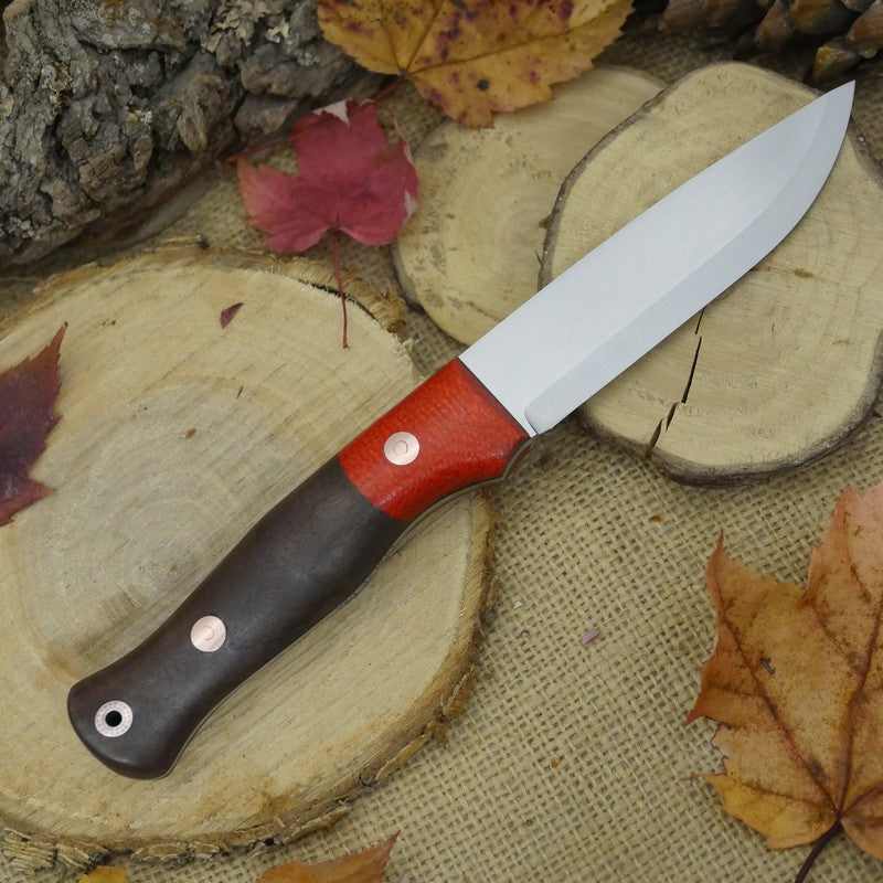 Explorer: Walnut & Tangerine Burlap - Adventure Sworn Bushcraft Co.