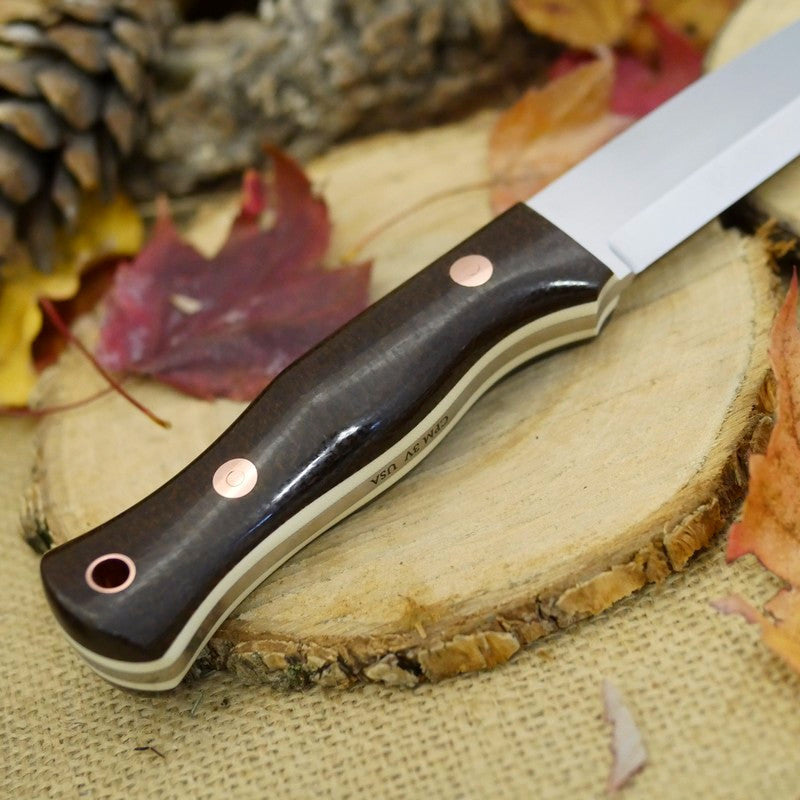Explorer: Dark Brown Canvas & Ivory - Adventure Sworn Bushcraft Co.