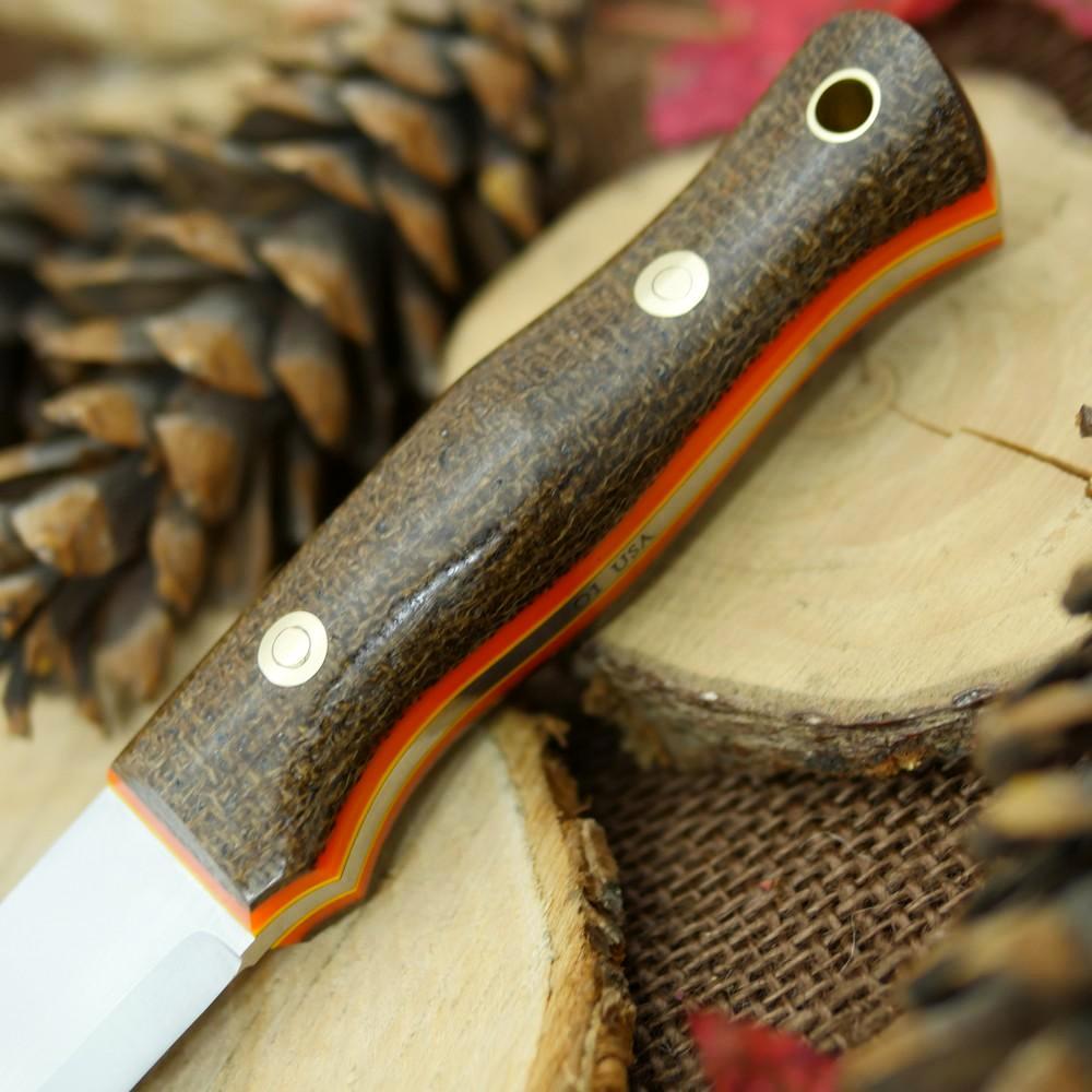 Available Now Classic: Natural Burlap, Orange & Yellow - Adventure Sworn Bushcraft Co.