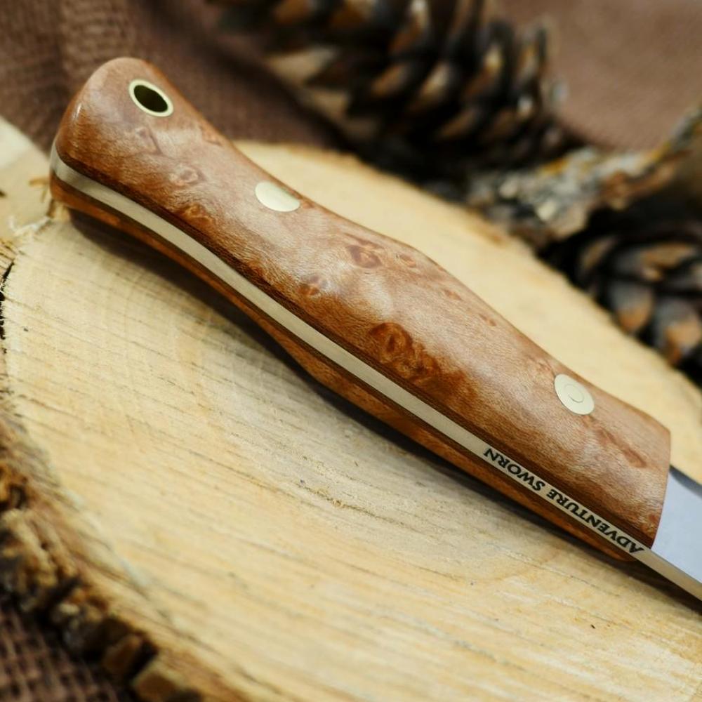 CPM 3V Explorer: Birdseye & Natural Brown Linen - Adventure Sworn Bushcraft Co.