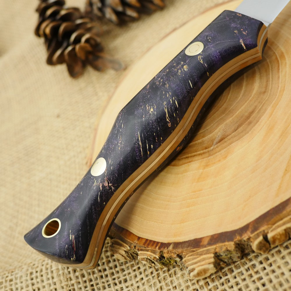 Fisherman: Purple Box Elder Burl - Adventure Sworn Bushcraft Co.
