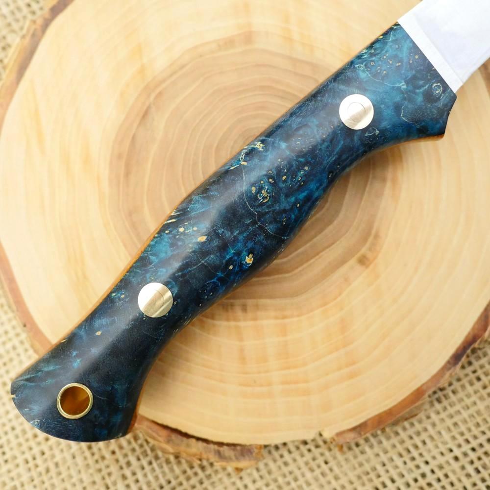 Fisherman: Blue Box Elder & Natural Canvas - Adventure Sworn Bushcraft Co.