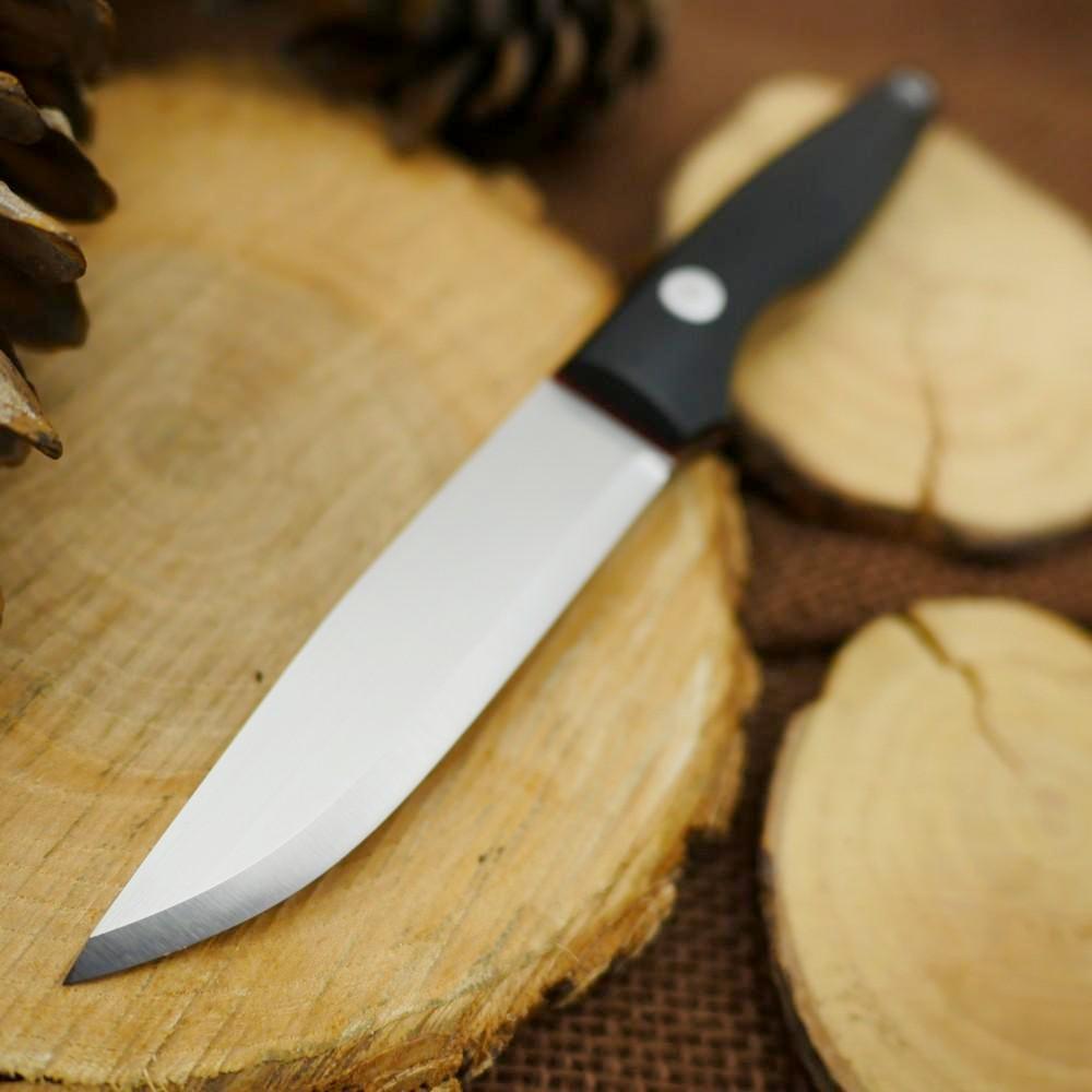 Hiker: Black Richlite & Red G10 - Adventure Sworn Bushcraft Co.