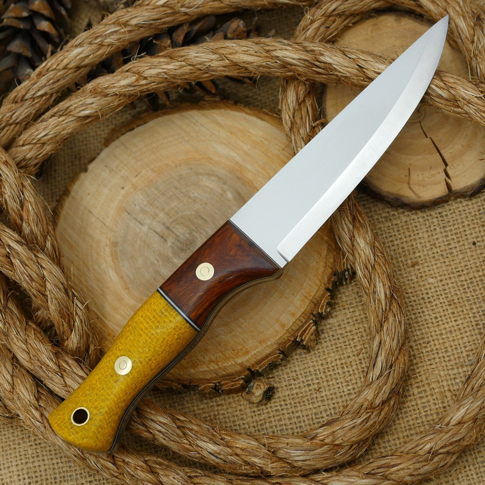 2ND: Tradesman: Ironwood & Yellow Burlap - Adventure Sworn Bushcraft Co.