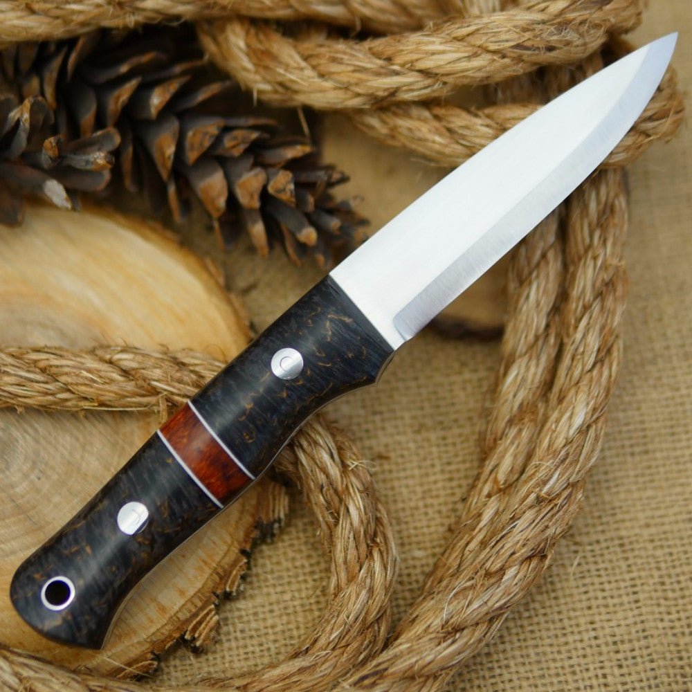 Classic: Black Karelian Birch & Ironwood Burl - Adventure Sworn Bushcraft Co.