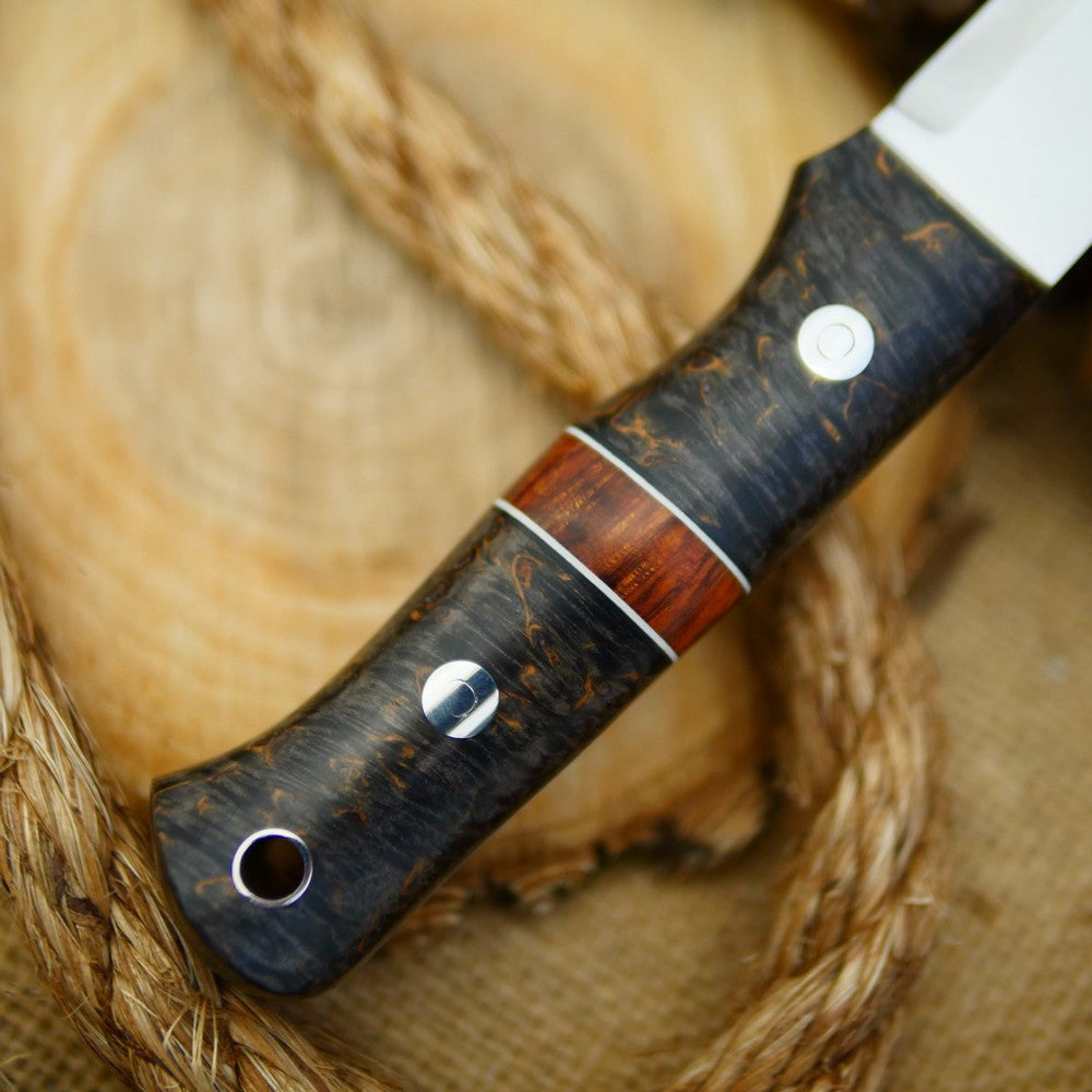 Classic: Black Karelian Birch & Ironwood Burl - Adventure Sworn Bushcraft Co.