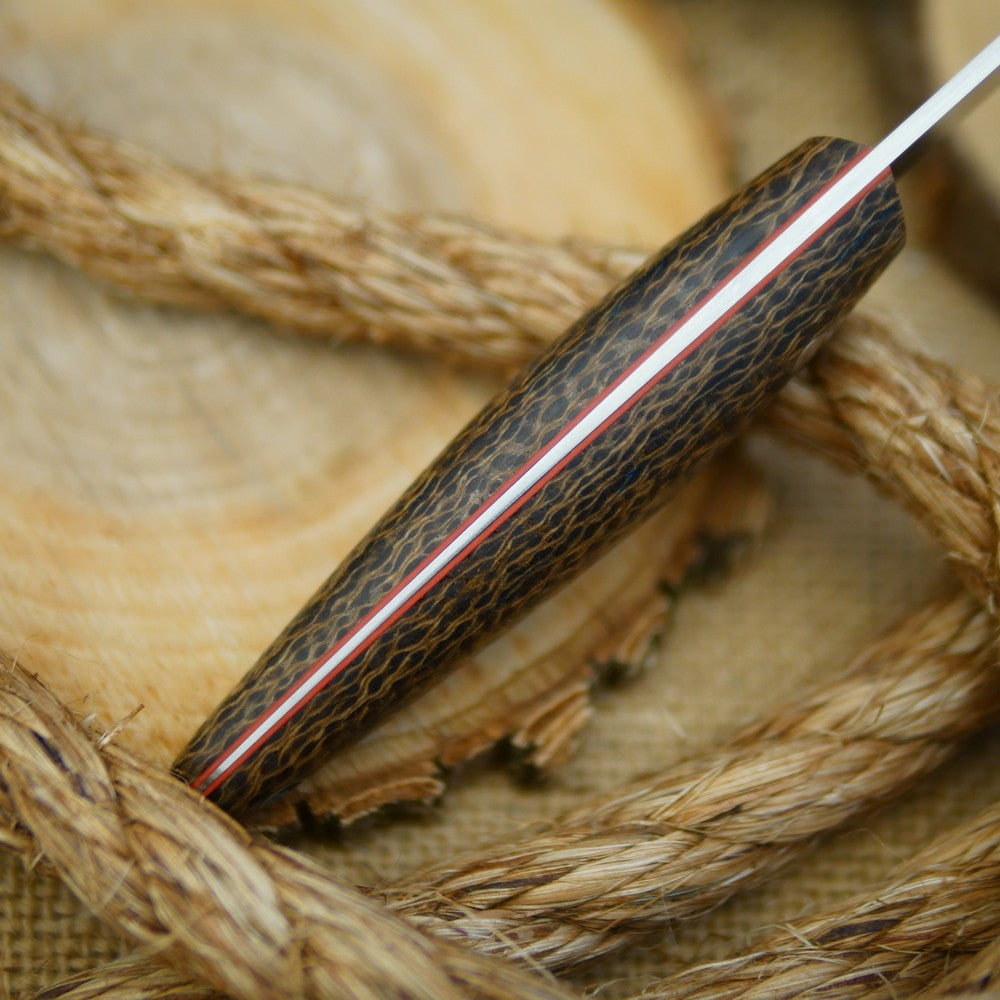 Hiker: Coffee Bag Burlap & Tapered Tang - Adventure Sworn Bushcraft Co.