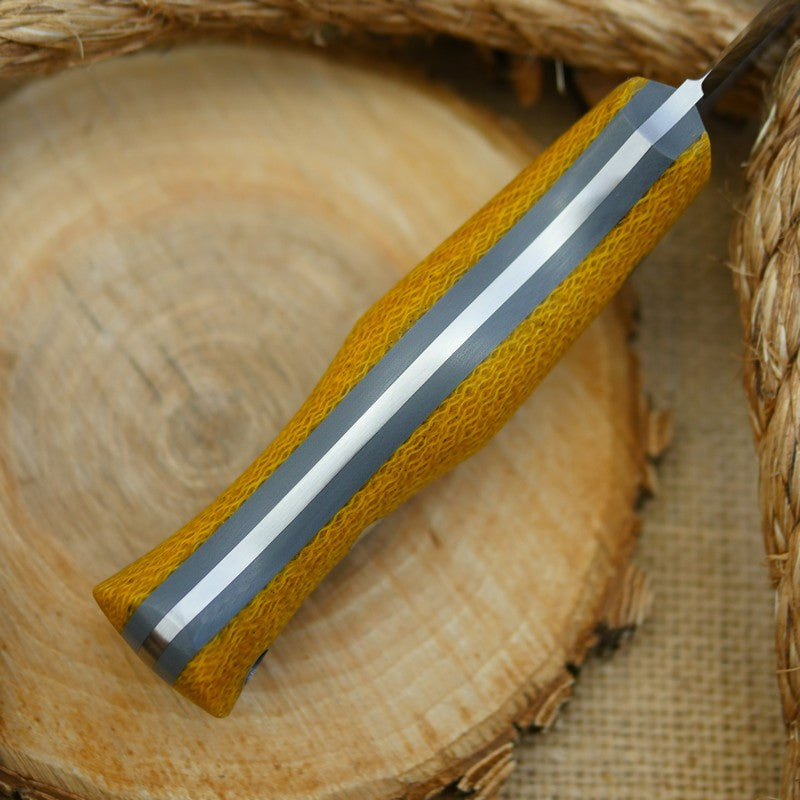 Mountaineer: Yellow Burlap & Gray G10