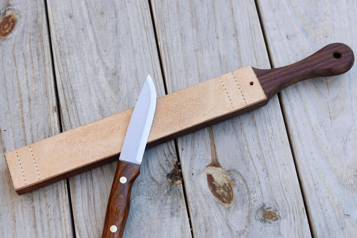 Walnut Leather Strop