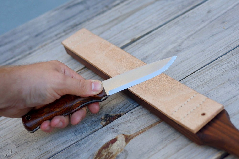 Walnut Leather Strop