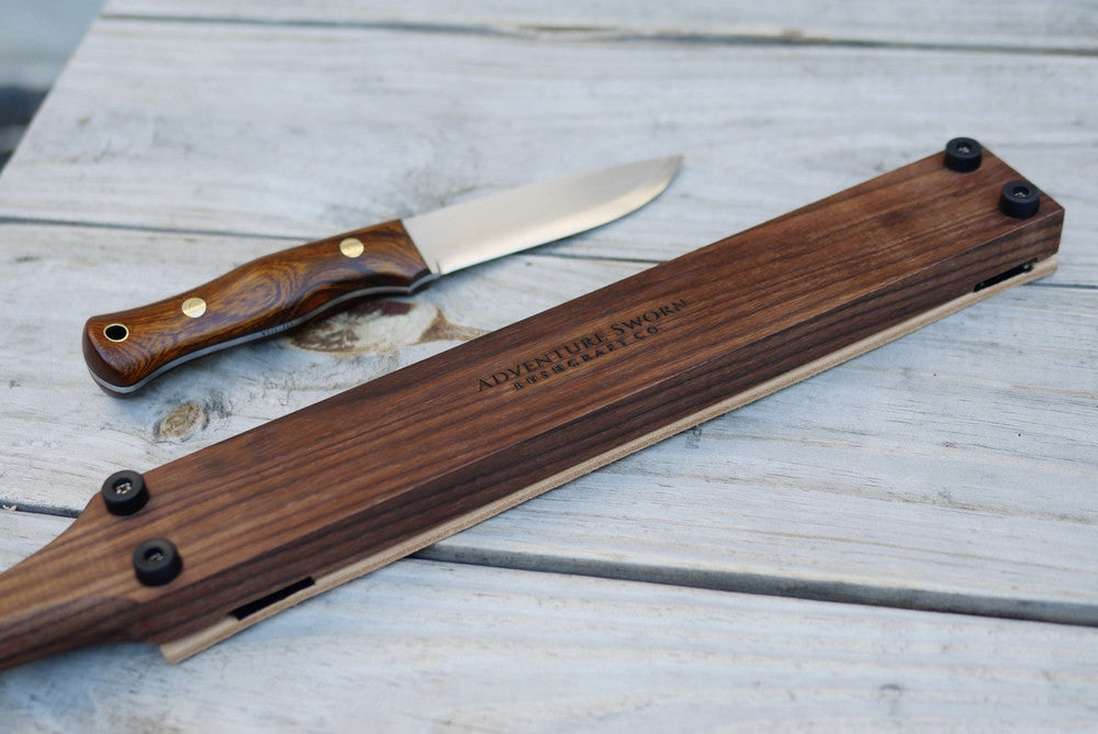 Walnut Leather Strop