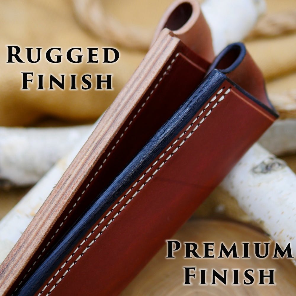 Classic: Frag Pattern, Brown Richlite & Orange G10