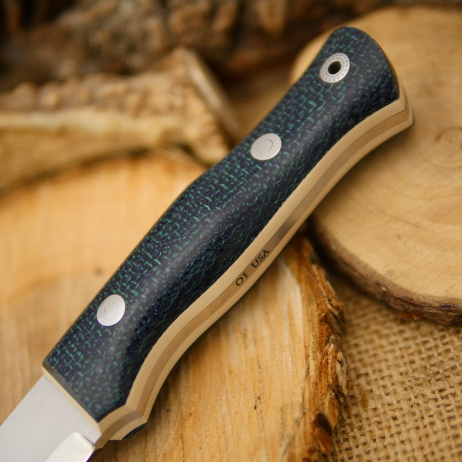 Classic: Navy Blue Burlap & Ivory - Adventure Sworn Bushcraft Co.