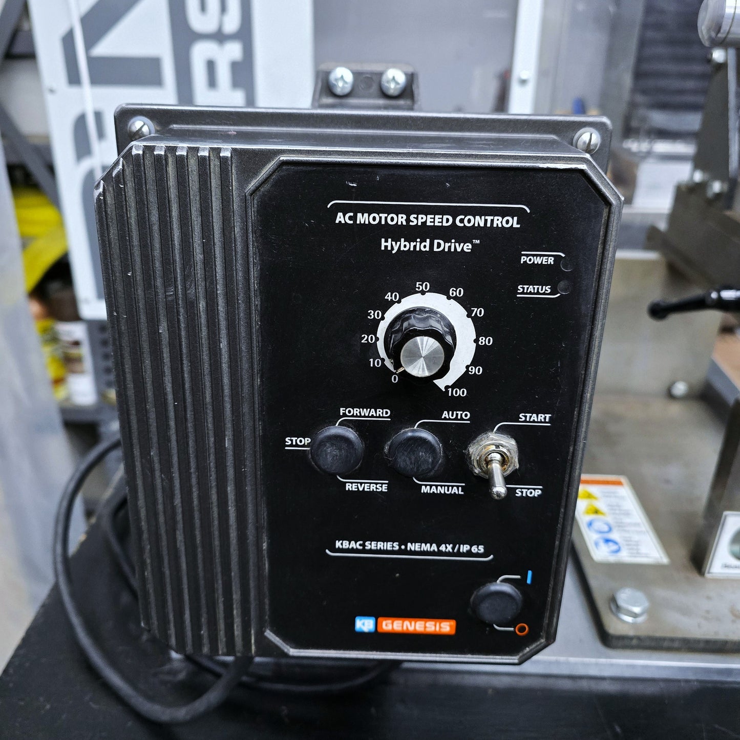 2x72 Grinder #1: Beaumont KMG Variable Speed Grinder – 2HP – 240V – VFD