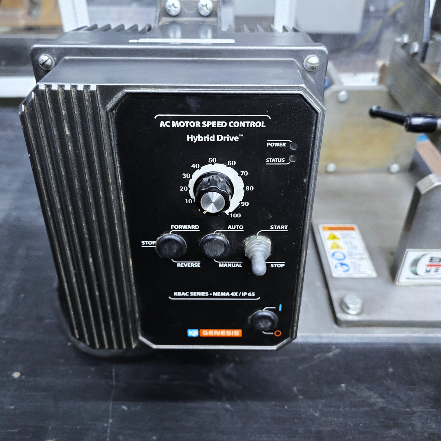 2x72 Grinder #2: Beaumont KMG Variable Speed Grinder – 2HP – 120V – VFD