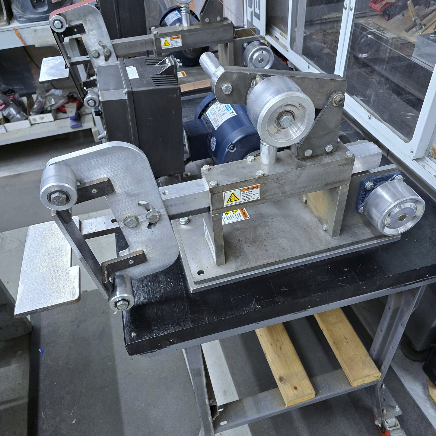 2x72 Grinder #2: Beaumont KMG Variable Speed Grinder – 2HP – 120V – VFD