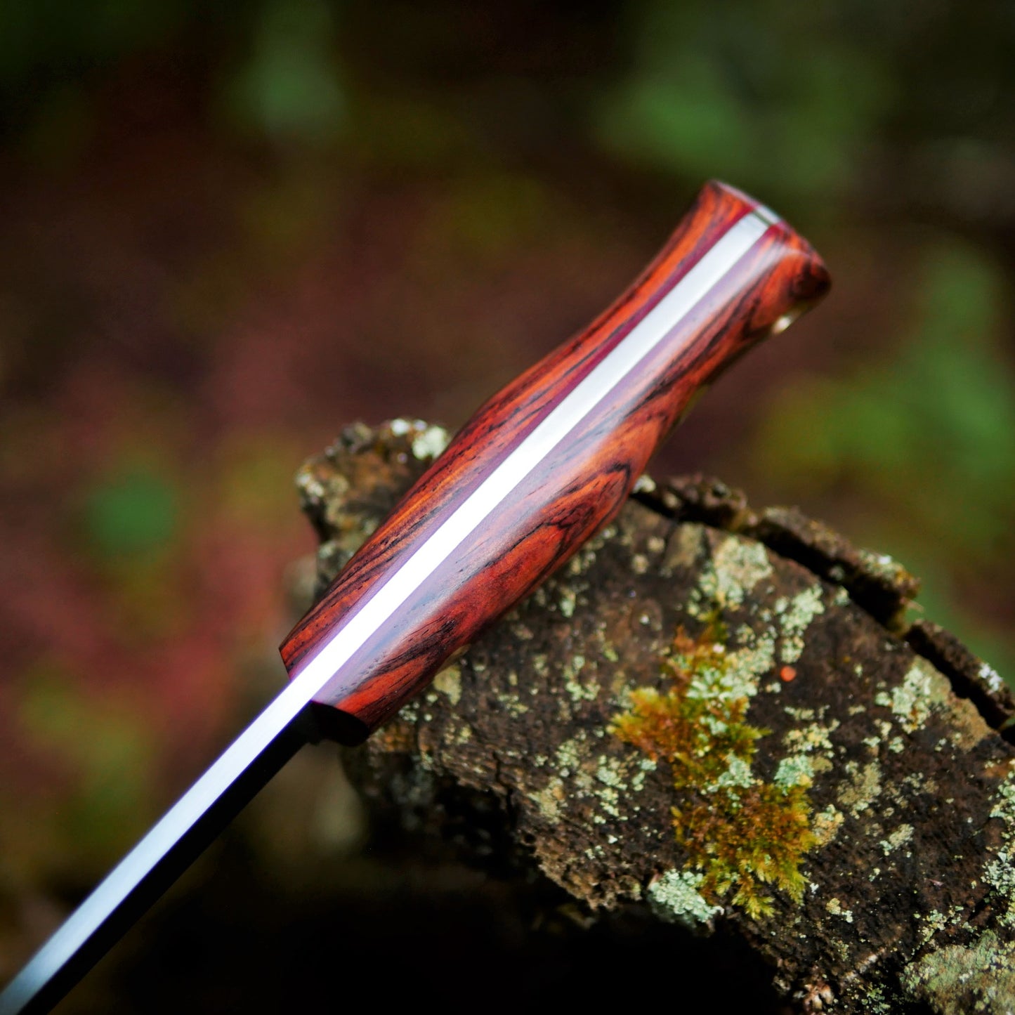 Classic: O1, Cocobolo with Red G10 liners