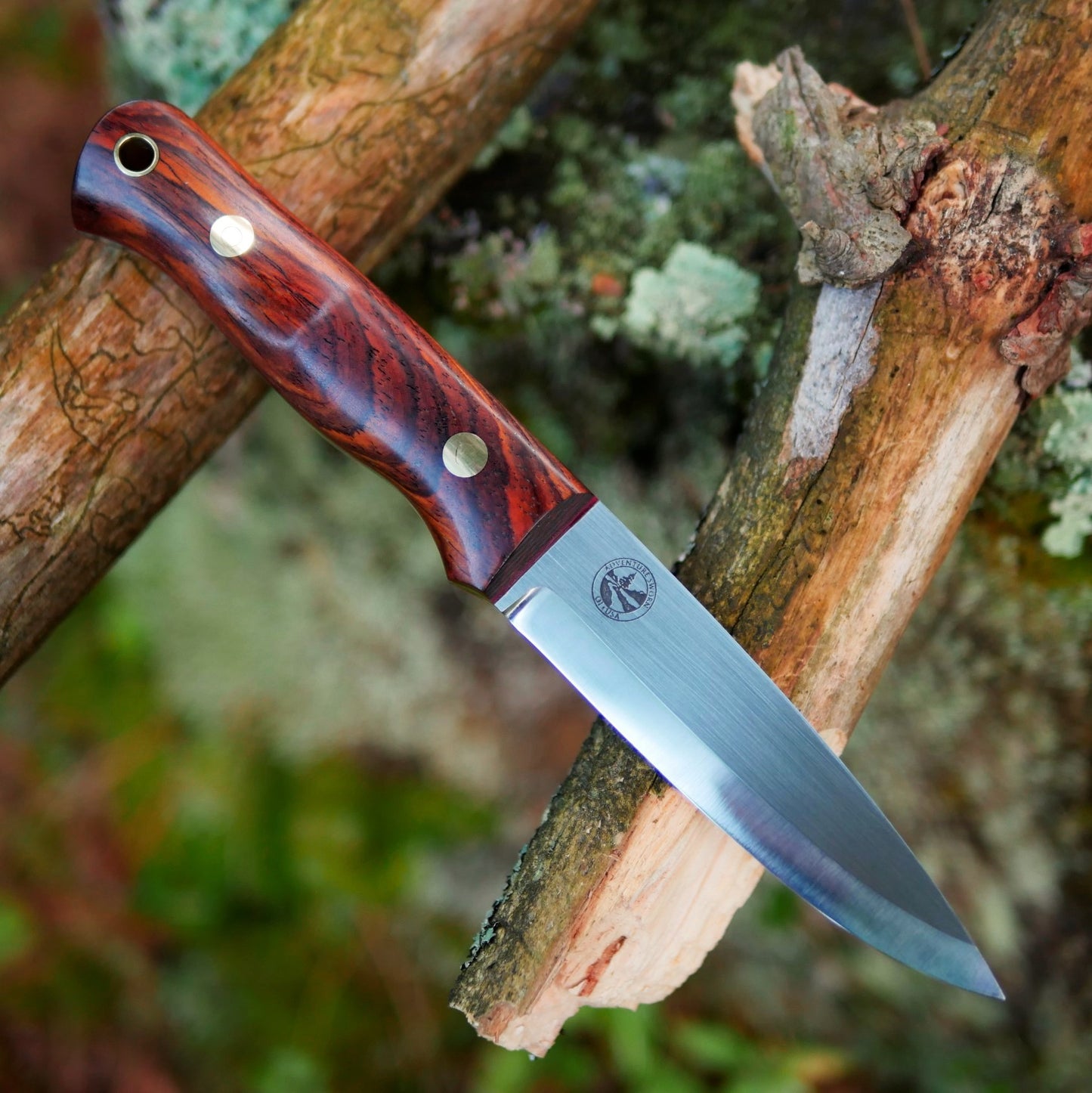 Classic: O1, Cocobolo with Red G10 liners