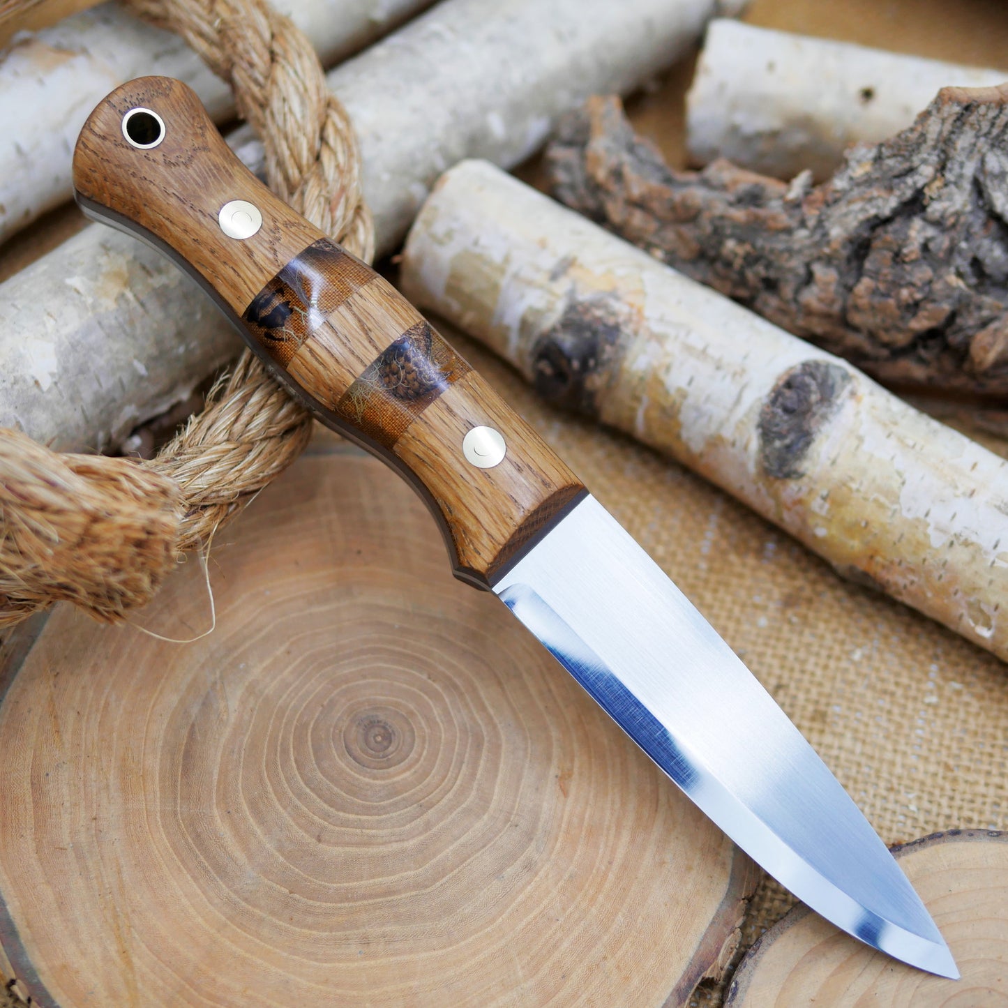 [In-Stock] Mountaineer: White Oak & Forest Floor Resin