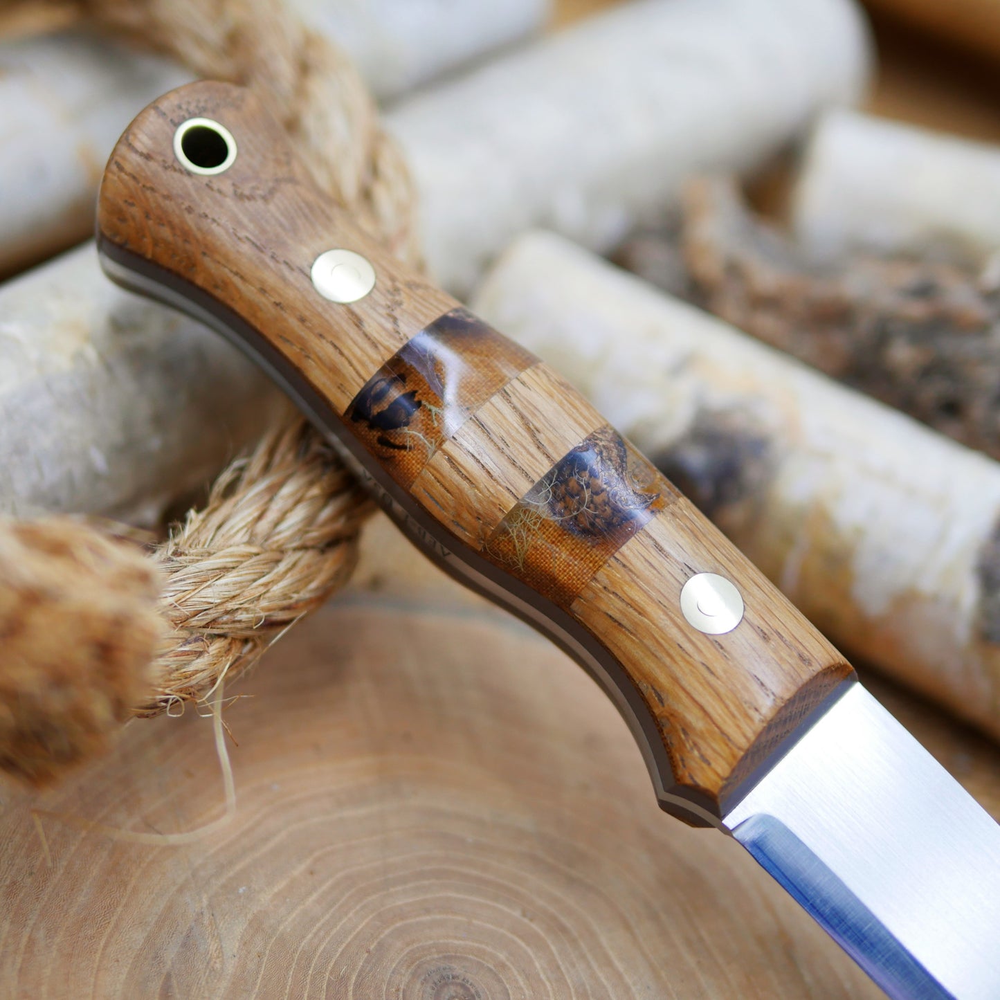 [In-Stock] Mountaineer: White Oak & Forest Floor Resin