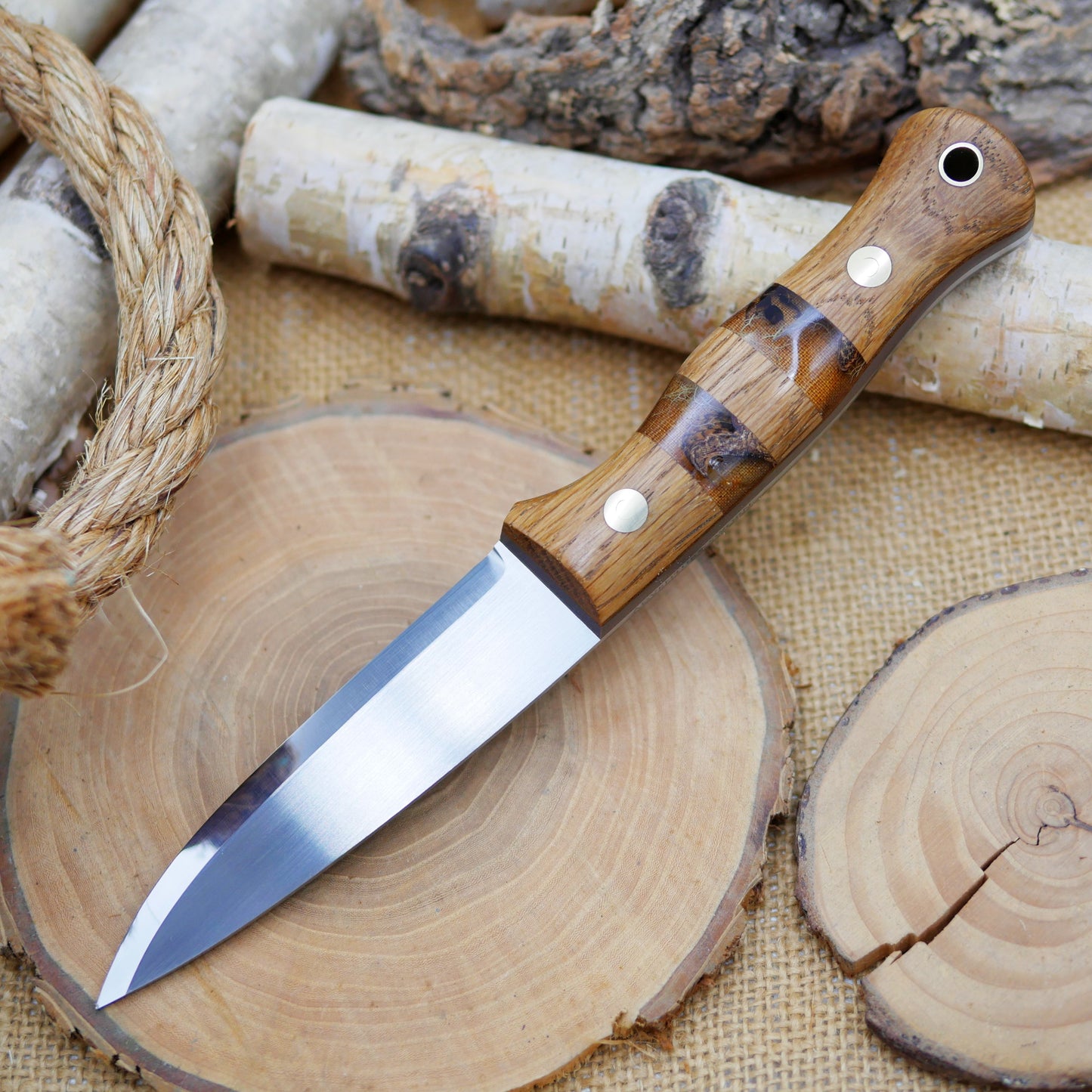 [In-Stock] Mountaineer: White Oak & Forest Floor Resin