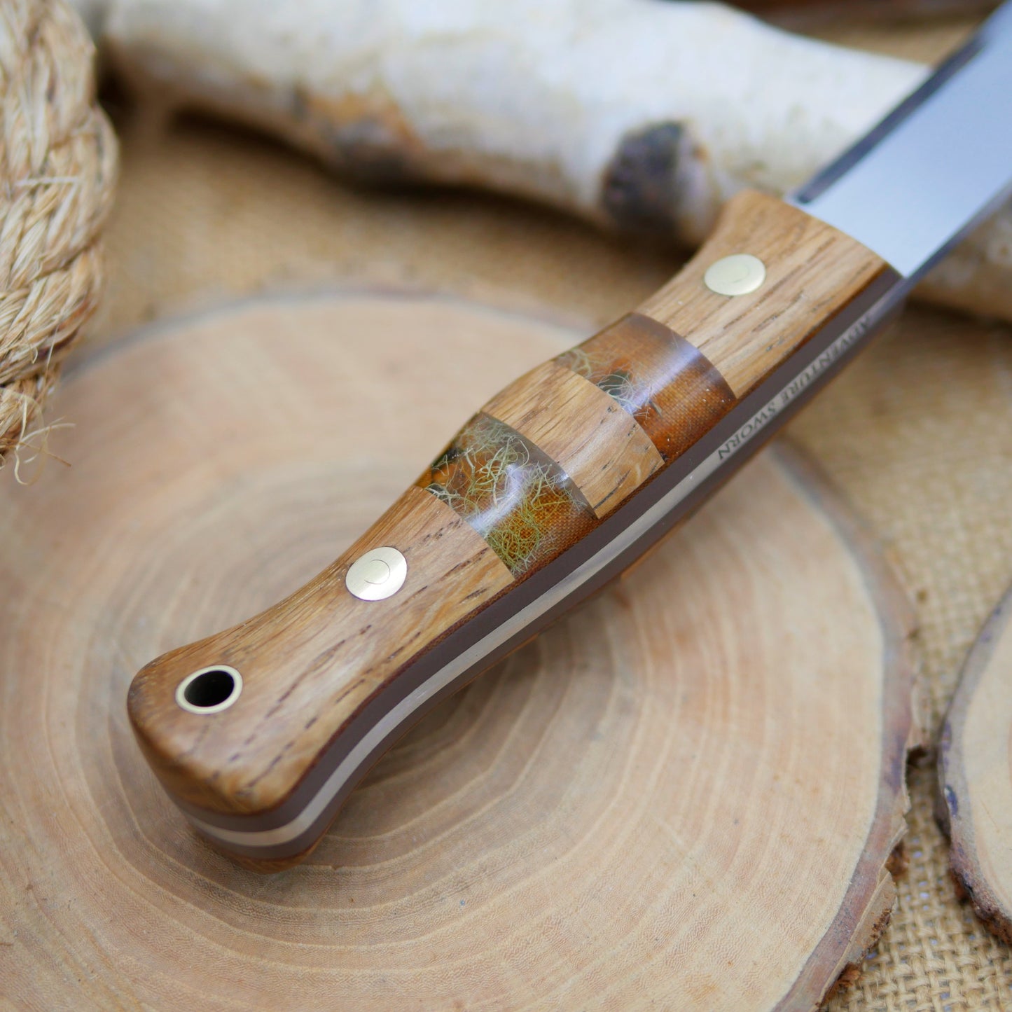 [In-Stock] Mountaineer: White Oak & Forest Floor Resin