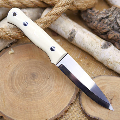 Classic: Ivory G10 & Boar Mosaic Pins